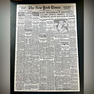 The New York Times Puzzle for February 13, 1944